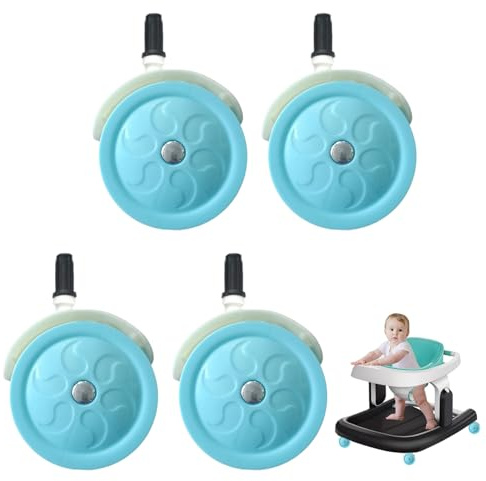 4 Stück Lenkrollen Für Kindermöbel Ersatz Lenkrollen Für Kinderbett Universalrädere Für Kinderwagen Möbelrollen Ersatzrolle Freilaufend Rollen Für Trolleys Kinderbett Stubenwagen