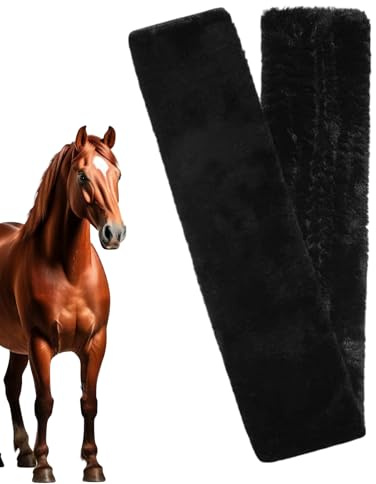 Sattelgurt Überzug | Weicher Fleece Gurtbezug für Reitsattel | Atmungsaktive Polsterung gegen Reibung & Druck | Komfortabler Schutz für Training Freizeit Reiten Indoor Outdoor
