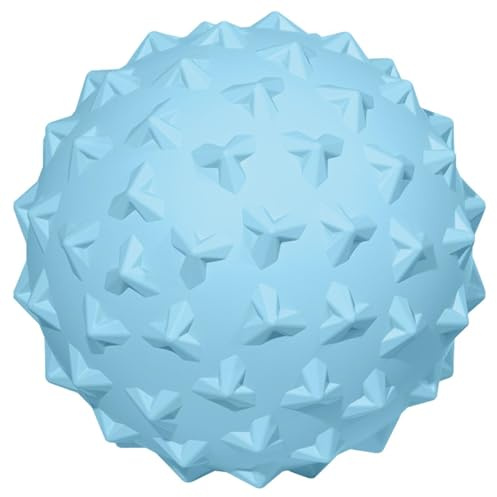 Balle de massage à picots – Rouleau de 4,3 cm en TPE pour tissus profonds | Point de déclenchement des pieds Outil de relaxation musculaire portable pour le dos, les jambes, les épaules, le yoga, la