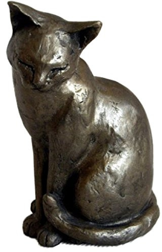 Maisie - Escultura de Gato de Bronce de 18 cm - Paul Jenkins - Frith