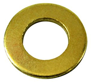 SN-TEC Messing Unterlegscheibe 13 mm für M12 DIN 125 massiv messing (20 Stück)