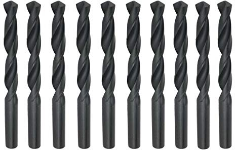 Weischer® - HSS-R Spiralbohrer Ø 8,0 mm | 10 Stück | Stahlbohrer Metallbohrer Eisenbohrer | Bohrer für Metall, Stahl, Aluminium, Eisen | stabil & bruchfest
