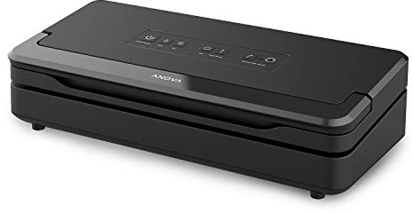Anova Culinary Precision Vacuum Sealer Pro, Includes 1 Bag Roll, For Sous Vide and Food Storage, black, medium