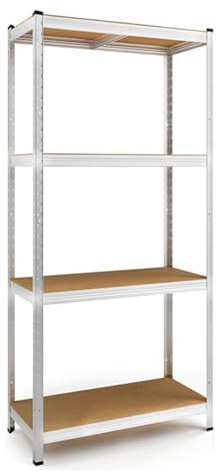 TAHA ® 180cm x 90cm x 40cm (175KG Per Shelf) 875KG Capacity Garage Shed Storage Shelving Units.