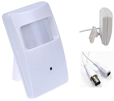 YASTA Sensore di Movimento Pir con Micro Telecamera HD integrata Allarme Volumetrico ad Infrarossi AHD 2Mpx