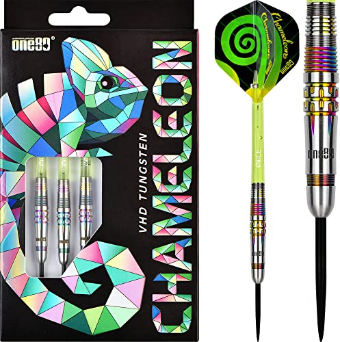 ONE80 Chameleon Aquamarine 90% - Steeldarts 24 Gramm