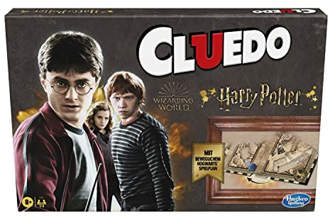 Cluedo: Wizarding World Harry Potter Edition, Detektivspiel für 3-5 Spieler, Rätselspaß für Kinder ab 8 Jahren, spannendes für die ganze Familie