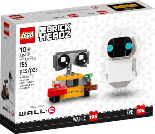 LEGO Brickheadz Disney Eve #194 and Wall-E #193 Set 40619