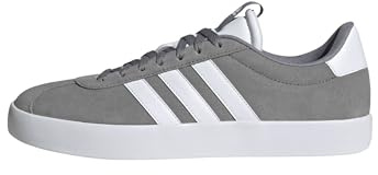 adidas Herren VL COURT 3.0 SHOES, Grey Three / Cloud White / Cloud White, 42 2/3 EU
