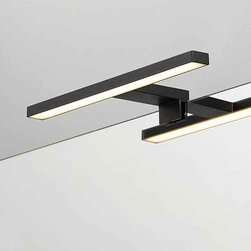 Loevschall Lagan Nextgen Spiegelleuchte, 30 cm, Wandlampe Badezimmer mit elegantem Design, Lichtqualität CRI 90 für Natürliche Farben, Spiegelschrank leuchte & flexible Montage, IP44-zertifiziert