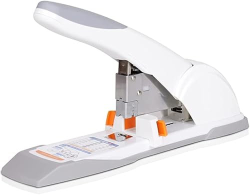 AMYSTY Grapadora De Escritorio Grapadora De Trabajo Pesado Grapadora Grande Manual De Alta Capacidad De 120 Hojas, Grapadora Grande De Metal Grapadora De Encuadernación De Papel Material Oficina