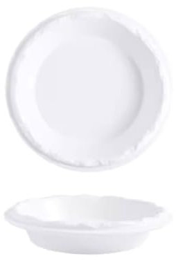 Tazón para Servir Plato hondo, comida occidental Irregular, vajilla comercial creativa for el hogar y el Club, plato de cocina, plato de sopa Ensaladera Tazón Hondo(M)