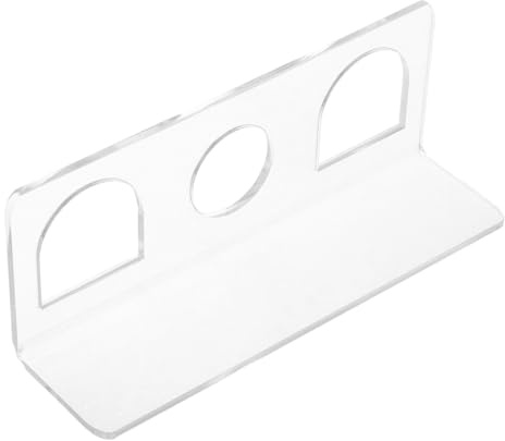 Happyyami Perchero De Pared Para Peines Soporte Acrílico Autoadhesivo Organizador De Almacenamiento Para Baño Portapeines Para Baño Portaherramientas Cabello