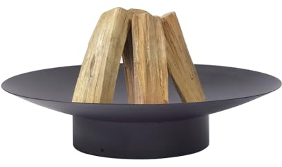 Braciere Robusto, Braciere in Acciaio Inox, Grande Braciere a Legna, per Esterno, Giardino, Terrazza, Feste, Falò, Patio, Picnic, Barbecue, Braciere da Esterno(100CM/39.37IN)