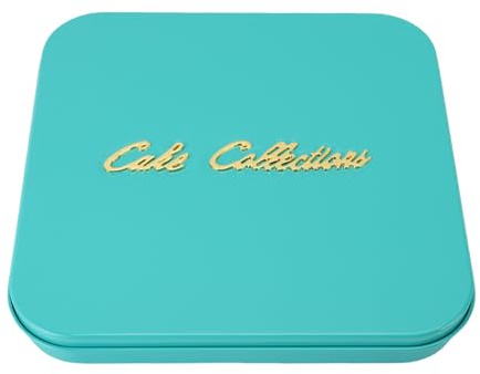 Oreilet Molde de Pastel para Hornear de Acero Inoxidable con Divisor 12.2x12.2in Recipiente de Torta de Pastel de Gran Capacidad Recipiente de Pastel Multipropósito para Hornear el