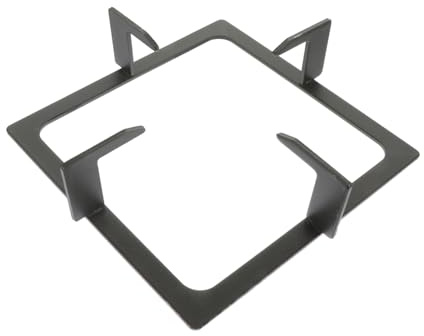 ROMISBABA Soporte Para Estufa De Gas Cuadrado 20x20 Cm Hierro Fundido Antideslizante Viviendas y Restaurantes Accesorio Cocina Resistente y Duradero