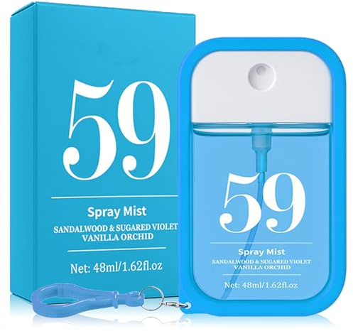 Parfüm Bodyspray Damen 48ml Mit Haken,Fruchtiges Body Mist,Lang Anhaltender Duftspray,Haar und Körperduftnebel,Damenparfum Körperspray für Tägliches Reisen Urlaubsreise Dating,Geschenk für Frauen