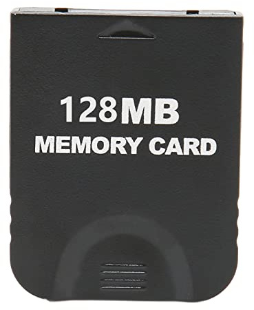 Pour carte mémoire, carte mémoire de console de jeu haute vitesse, accessoire de jeu Plug and Play avec matériau ABS de qualité supérieure, compatible avec la console pour (128 Mo (2043 blocs))