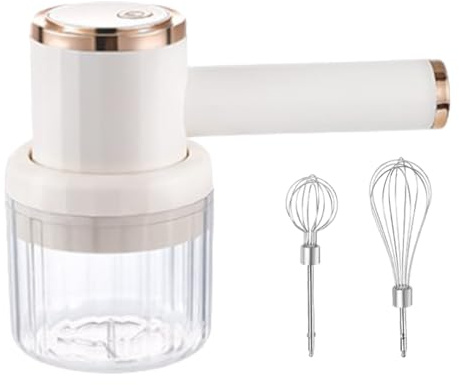 Presse Ail Electrique, Broyeur Rechargeable USB Sans Fil 300ml, Écraseur d'Ail Électrique, pour Gingembre Oignon Piment Viande Légumes Fruits Noix Purée et Préparation Culinaire Maison Cuisine