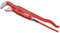 FACOM - Clé Serre Tubes Suédois Denture en S 45° 34mm 1 Maxi - 121A.1P