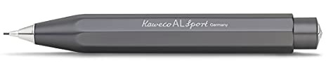 Kaweco AL Sport Portamine 0,7 mm HB I 12 g Portamine in alluminio di alta qualit?, portamine a pressione lucido 10,5 cm, matita a pressione ricaricabile, antracite
