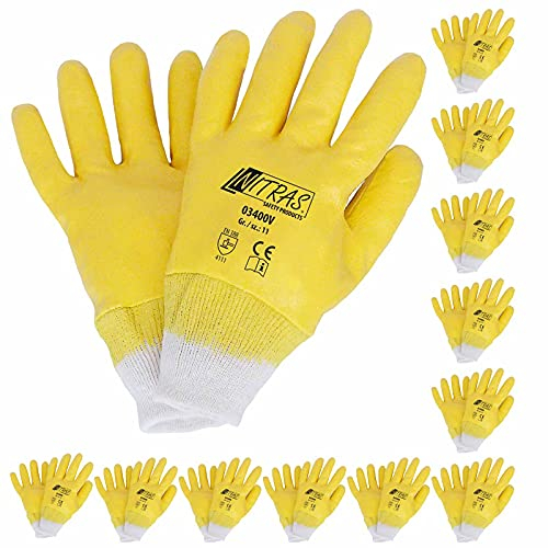 NITRAS 03400V Nitrilhandschuhe VPE 12 Paar, Größe:11 (XXL)