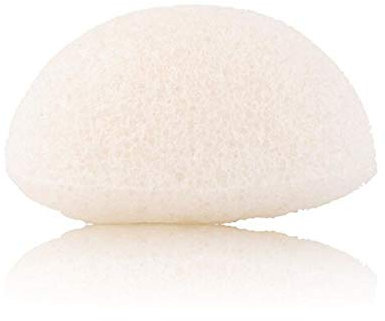 KONJAC KIREI PARIS Eponge Konjac nettoyante gommage visage soin visage maquillage point noir 100% naturelle homme femme Marque Française (Konjac Pur)
