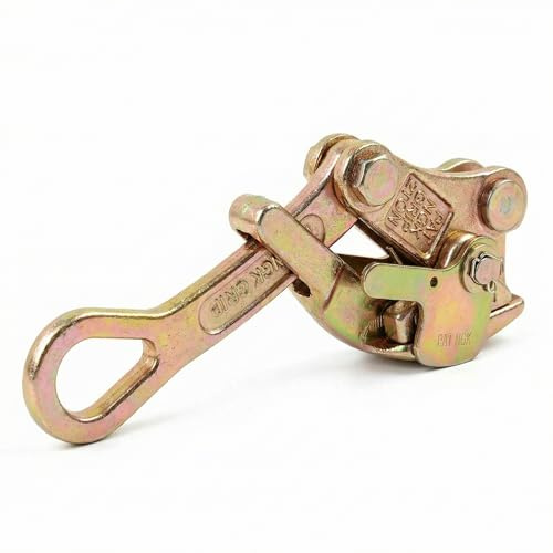 QWORK® 2 T Kabeldrahtseilgriffabzieher, Stahlziehen Anziehwerkzeug für Drahtseil, Ziehen 1,999.4 kg