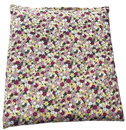 Heating Pad Corn Filled. Natural Heat Therapy for Lower Back, Neck, Shoulders, Cramps. Pain and Stress Relief Heated Wrap. (Spring)