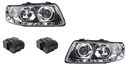 Johns, Scheinwerfer passend für Audi A3 8L 09/2000-05/03 Links Rechts inklu. Stellmotor