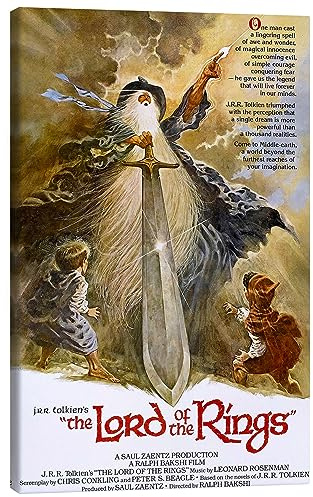 Lord of the Rings Canvastavla 40 x 60 cm Tavlor Väggdekoration