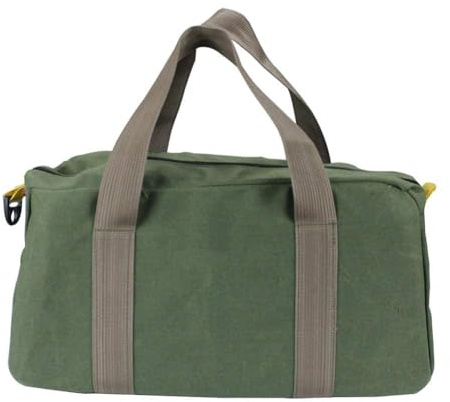 Tool Bag,14-Inch Canvas Tool Organizer,Heavy Duty Tool Bags,Wide Open Mouth Muti-Purpose Small Tool Bag,Sturdy Bottom,Garden Craftsman Plumbing Electrician Tote Bag,Tools Gift for Men