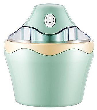 WAOCEO Sorbetière Sorbetiere Machine à crème glacée Petite Maison Machine à crème glacée au Yaourt aux Fruits Maison entièrement Automatique crème glacée Faisant la Machine Bricolage Gelato Maker