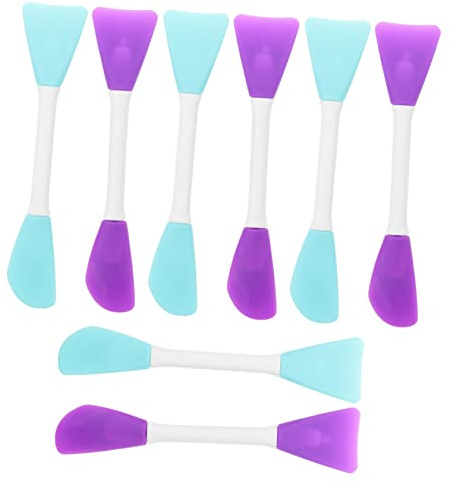 8pcs Silicone Double Ended Printing Scraper Mixing Spatulas