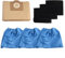 Kit di ricambi per aspirapolvere Einhell Wet And Dry TC-VC 1820 TC-VC 1820 SA TC-VC 1815, accessori per aspirapolvere, include 5 sacchetti per la polvere, 3 filtri in schiuma, 3 coperture in tessuto