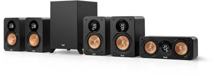 Teufel Ultima 20 5.1 Surround Sound System, Front- oder Downfire-Subwoofer (optional kabellos ansteuerbar), Bassreflex, HiFi Heimkino Soundsystem (Schwarz)