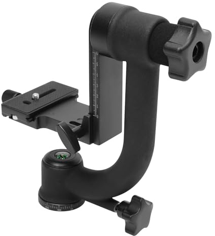 360° Gimbal-Stativkopf 20kg Tragfähigkeit für Panoramafotografie – Professioneller für Kamera/VR-Aufnahmen/Konzertprogramm-Fotografie, etc.