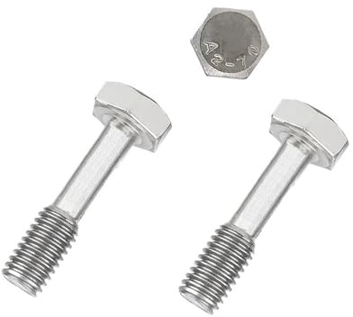 Tornillo Cautivo De Acero Inoxidable 304, Con Cabeza Hexagonal Externa Media Rosca, M8/M10/M12*16/20/25/30/35/40/50/60, Vástago Entallado(1Piece 40mm,M8 (1.25mm Ptich))