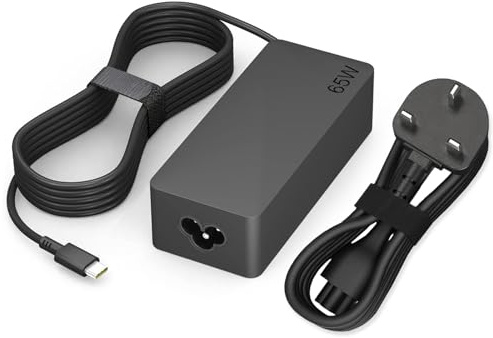 SCOVEE 65W USB-C Charger,Compatible Lenovo Laptop Charger,For Lenovo ThinkPad T480S/T580S/T490/E480/E580,ChromeBook C330/S330/100E/300E/500E,Yoga C930/C940,For With All Type-C Charging Ports Laptops