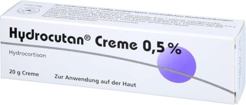 Hydrocutan, Creme für entzündliche Hauterkrankungen | Zur Linderung von mäßig ausgeprägten entzündlichen Hauterkrankungen, Creme, Packungsgröße: 20 g