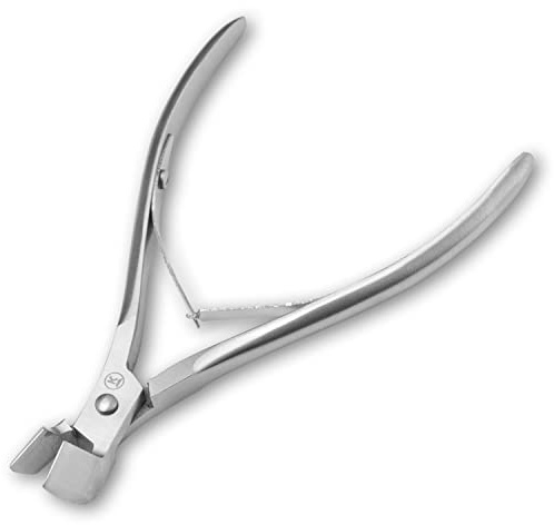 K-Pro Tronchesina Cuticole inox 12 cm lama 1 cm manicure pedicure | Taglio preciso pelle sottile mani piedi acciaio inox presa ergonomica facile igiene salone casa controllo delicato