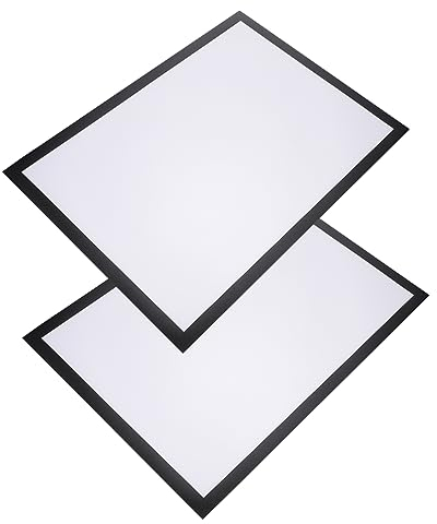 2 Sätze Selbstklebender Magnetischer Bilderrahmen Magnetischer Schaufensterrahmen Magnetrahmen Für Kühlschrank Fensterschildhalter Fotohalter Beschilderung A3 Plastik Magnetkraft