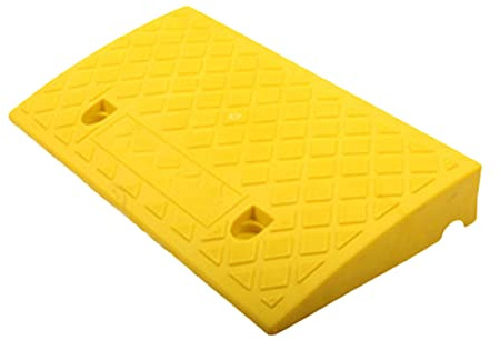 Rampes de trottoir pour allée, 50 cm x 27 cm x 7 cm, hauteur de 7 cm, rampe d'allée pour trottoir, rampes de seuil robustes, rampes portables pour trottoir, voitures, fauteuils roulants, mobilité des