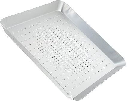 BESTonZON 1pièce Plat à Pizza Aluminium Avec Outil Pratique De Boulangerie Plaque De Cuisson Carrée Pour Pizza Et Gâteaux Conception Équilibrée Pour Cuisson Parfaite