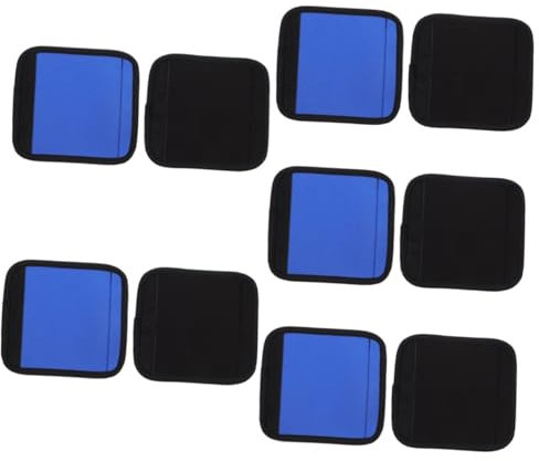 VALICLUD 10stücke Neopren Gepäckgriff-hülle Flexible Und Bequeme Schutzabdeckung Für Koffer Handgriff-Wrapper Vielseitig Einsetzbar Für Reisegepäck Und Türgriffe