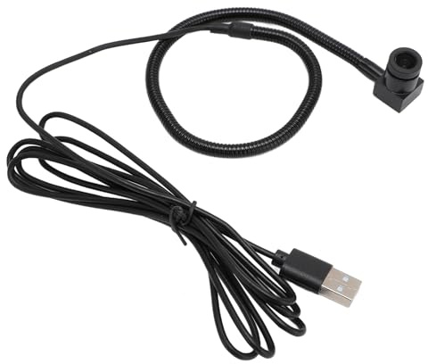 LUCKDANO Webcam Centrale PC 8 MP à écran Central avec Micro intégré, Webcam USB pour PC, Webcam Centrale à Mise au Point Fixe sans Lecteur pour Ordinateur Portable, Compatible avec Zoom,