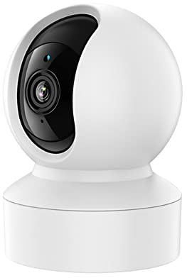 Agwuoetr 2MP Tuya Wireless Mini-IP-Kamera Cloud-Speicher 1080P HD WiFi InnenüBerwachung Nachtsichtmonitor EU-Stecker