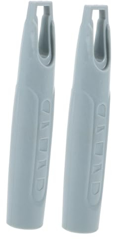 Garneck 2pcs Broom Rod Handle Grip Replacement Covers 19mm Mop Stick End Sleeves Light Green Floor Cleaning Replacement Grip for Sweeping Broom Handles