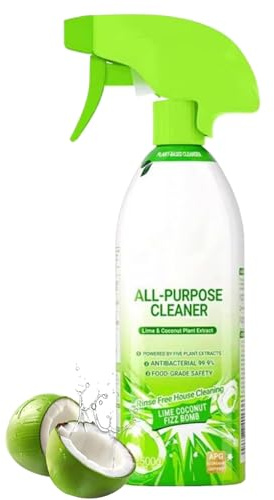Spray limpiador multiusos | Spray multiusos para limpieza del hogar y la cocina | 500 g de espuma de niebla de eliminación de grasa para apartamentos, casas de alquiler, dormitorios, interiores de