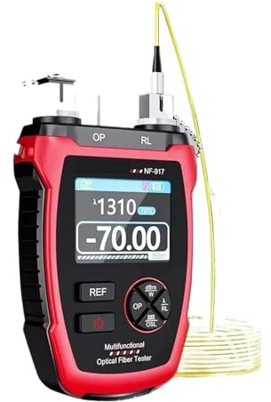 Misuratore di potenza ottica for tester di fibre VFL REF FC SC Localizzatore visivo di guasti Misurazione 'attenuazione della luce,Posizionamento preciso